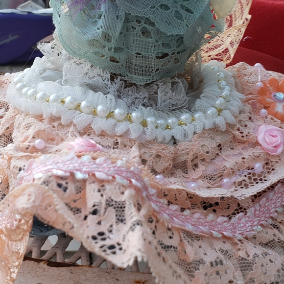 Victorian doll head pin foam cushion - Picture 3 of 8